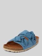 Verbenas Sandalette aus Leder Modell 'RAIN' in Ocean, Größe 37