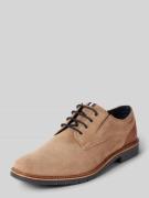 bugatti Derby mit Label-Details Modell 'Merlo' in Beige, Größe 40