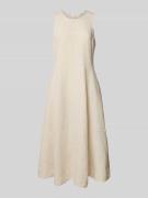 Marc O'Polo A-Linien Leinenkleid ohne Ärmel in Sand, Größe 34