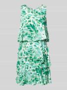 Apricot Minikleid im Stufen-Look aus LENZING™ ECOVERO™ Fasern in Hellg...