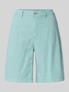 Buena Vista Wide Leg Chino-Shorts mit Eingrifftaschen in Tuerkis, Größ...