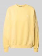 Polo Ralph Lauren Oversized Sweatshirt mit Label-Stitching in Gelb, Gr...