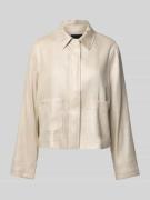 Someday Leinenblazer mit aufgesetzten Eingrifftaschen Modell 'Nania' i...