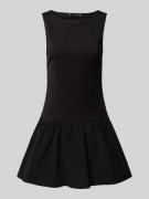 Mango Minikleid mit U-Boot-Ausschnitt Modell 'VILA' in Black, Größe L