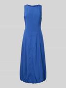 Mango Midikleid mit Rundhalsausschnitt Modell 'PUMPKIN' in Royal, Größ...