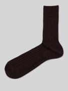 Falke Strümpfe mit Bio-Baumwolle Modell 'MILANO' in Mittelbraun, Größe...