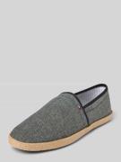Tommy Hilfiger Espadrilles aus Chambray-Leinen in Black, Größe 41