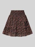 BOSS Orange Minirock mit Smok-Details Modell 'Vantia' in Black, Größe ...