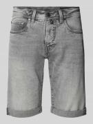 Pierre Cardin Regular Fit Jeansshorts im 5-Pocket-Design Modell 'Siste...