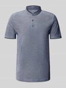 Tom Tailor Denim Regular Fit Poloshirt aus reiner Baumwolle in Blau, G...