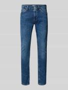 Only & Sons Slim Fit Jeans im 5-Pocket-Design Modell 'WARP' in Hellbla...