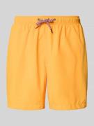 MCNEAL Badehose mit elastischem Bund in Orange, Größe L