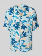 Shiwi Freizeithemd mit Knopfleiste Modell 'Vic' in Hellblau, Größe L