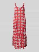 Christian Berg Woman Midikleid mit Spaghettiträgern in Hellrot, Größe ...