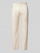 MCNEAL Stoffhose aus Leinenmix in Offwhite, Größe 26