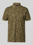 Tommy Hilfiger Regular Fit Poloshirt aus reiner Baumwolle in Oliv, Grö...