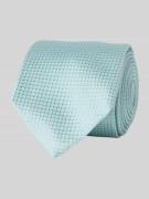 Gierremilano Seidenkrawatte mit feinem Strukturmuster in Mint, Größe 1