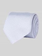 Gierremilano Seidenkrawatte mit feinem Strukturmuster in Bleu, Größe 1