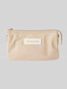 BOGNER Handtasche mit Label-Badge Modell 'saxon taja' in Sand, Größe 1