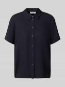 Marc O'Polo Denim Regular Fit Hemdbluse mit 1/2-Arm in Marine, Größe L