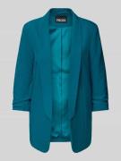 Pieces Blazer mit Schalkragen in Petrol, Größe XS