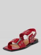 Steve Madden Sandalen mit Ziernieten Modell 'SARIA' in Rot, Größe 36