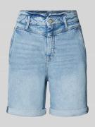 s.Oliver RED LABEL Relaxed Fit Jeansshorts aus Baumwoll-Mix in Hellbla...