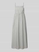 Pieces A-Linie Freizeitkleid aus Baumwoll-Mix Modell 'FELINE' in Weiss...