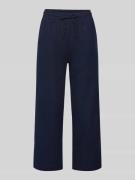 FREE/QUENT Straight Leg Leinenhose mit Eingrifftaschen Modell 'Lava' i...