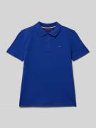 Tommy Hilfiger Teens T-Shirt mit Label-Print in Royal, Größe 128
