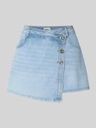 Only Regular Fit Jeans-Skort Modell 'LESLY' in Jeansblau Melange, Größ...