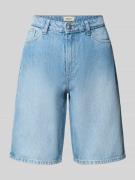 Only Regular Fit Jeansshorts mit weitem Bein Modell 'SONNY' in Hellbla...