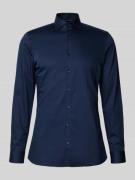 OLYMP No. Six Super Slim Fit Businesshemd mit Kentkragen in Marine, Gr...