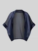 Vera Mont Semitransparente Cocktailjacke aus fließendem Stoff in Marin...