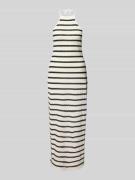 Only Fließendes Strickkleid aus Baumwoll-Mix Modell 'HALIA' in Offwhit...