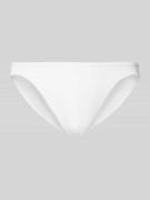 HOM Slip in unifarbenem Design mit elastischem Bund in Weiss, Größe L