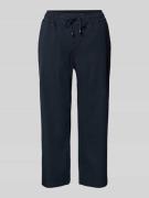 TONI Stoffhose in verkürzter Passform mit elastischem Bund in Marine, ...