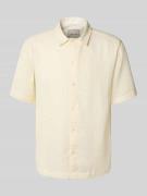 Only & Sons Regular Fit Freizeithemd aus reiner Baumwolle in Offwhite,...