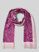 Marc O'Polo Schal mit kurzen Fransen in Fuchsia, Größe 1