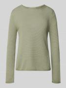 Marc O'Polo Regular Fit Strickpullover aus reiner Baumwolle in Lind, G...