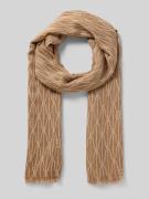 Tommy Hilfiger Schal mit kurzen Fransen in Beige, Größe 1