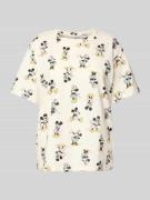 Jake*s Casual Pyjama-Oberteil mit Disney®-Print in Offwhite, Größe L