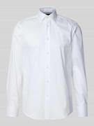 BOSS Regular Fit Businesshemd aus reiner Baumwolle in Weiss, Größe 45