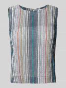 JAKE*S STUDIO WOMAN Regular Fit Blusentop mit Rundhalsausschnitt in Ei...
