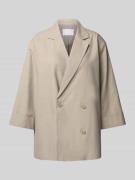 Jake*s Collection Blazer mit 3/4-Arm in Kitt, Größe 38