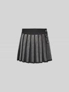 Rabanne Minirock mit Knopfverschluss in Black, Größe XS/S