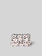 Rabanne Handtasche mit abnehmbarem Tragehenkel in Silber, Größe 1