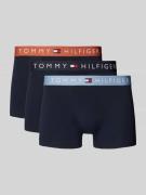 Tommy Hilfiger Trunks aus Baumwoll-Mix im 3er-Pack in Rostrot, Größe L