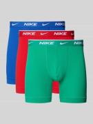 Nike Dri-Fit Boxershorts im 3er-Pack in Rot, Größe XL