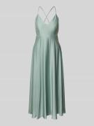 Jake*s Cocktail Cocktailkleid mit V-Ausschnitt in Hellgruen, Größe 42